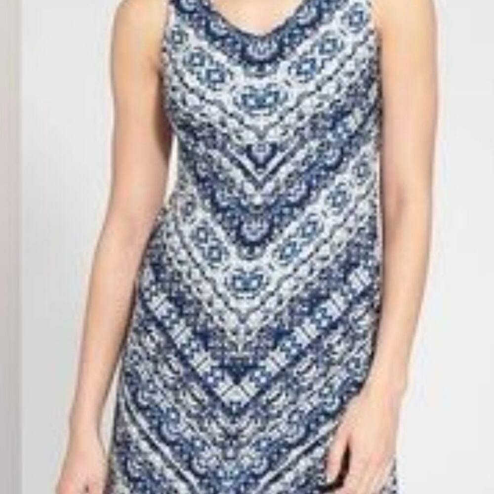 Athleta print dress medium